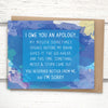 i'm sorry cards & apology cards
