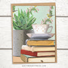 coffee, tea, & books collection
