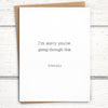 sympathy cards