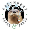 Greymount Paper and Press Logo