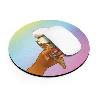 Ice Cream Mouse Pad (two shapes)