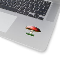 Cheerful Toadstool Sticker