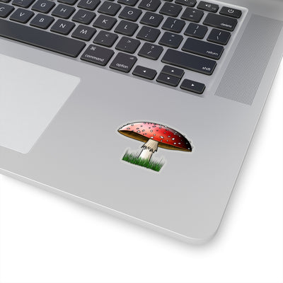 Cheerful Toadstool Sticker
