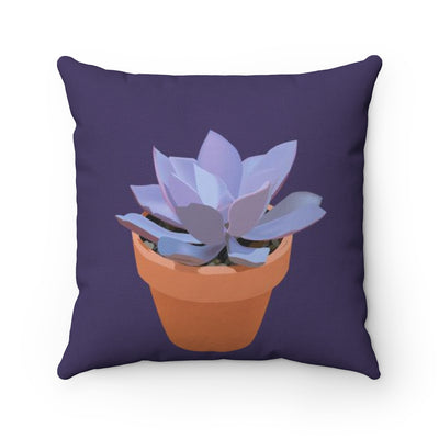 Succulent throw pillow