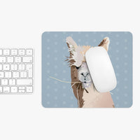 Alpaca Mouse Pad (two shapes)