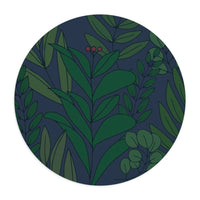 Deep Floral Mouse Pad (two shapes)