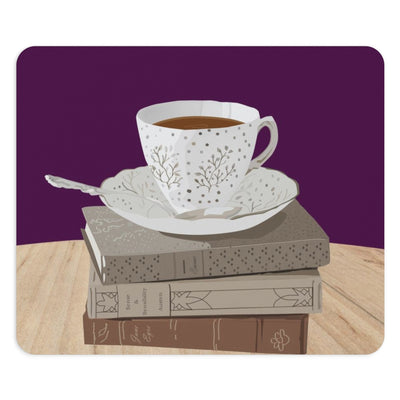 Biblio Teacup #4 Mouse Pad (two shapes)