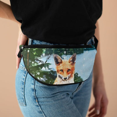 Fox Fanny Pack. Fanny pack with fox design.