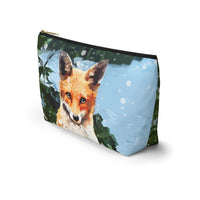 Fox Stand-Up Zip Pouch