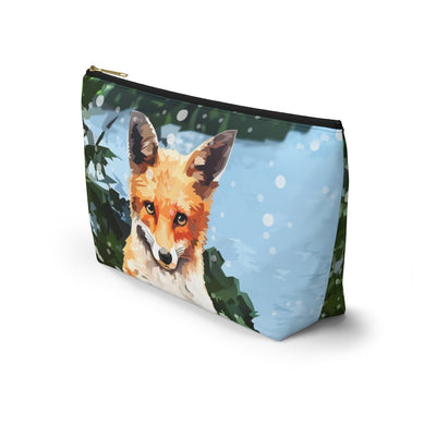 Fox Stand-Up Zip Pouch
