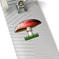 Cheerful Toadstool Sticker