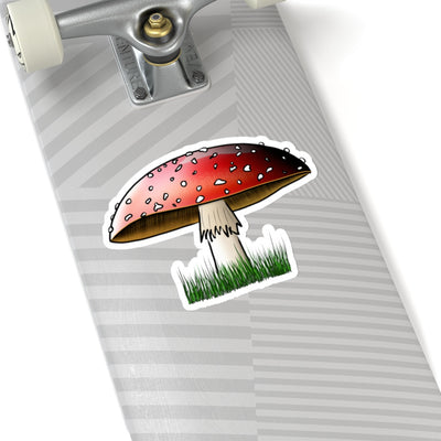 Cheerful Toadstool Sticker