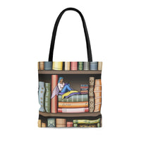 Fairy tote bag, fairy tote bags, unique tote bags for books, book tote bag, gifts for book lovers