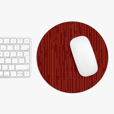 Vermillion Electric Mouse Pad (two shapes)