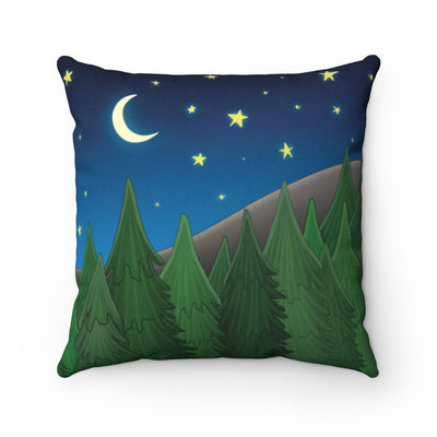 forest throw pillow