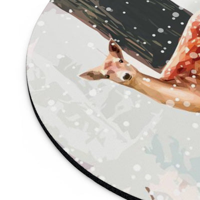 Deer Mouse Pad (two shapes)