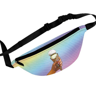 Ice Cream Fanny Pack. Fanny pack for summer with ice cream design.