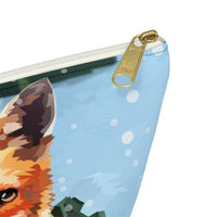 Fox Stand-Up Zip Pouch