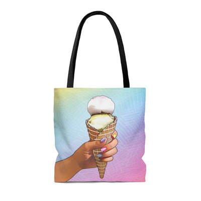 Ice cream tote bags, summer tote bag