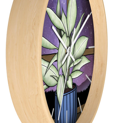 Houseplant Dreams Wall Clock