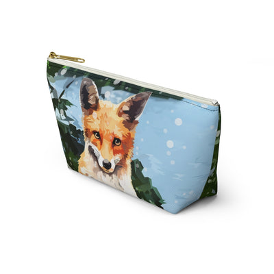 Fox Stand-Up Zip Pouch
