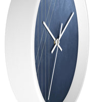 Moods in Blue-Gray Wall Clock