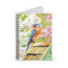 Bluebird notebook, gifts for bird lovers, bird notebook with bird design