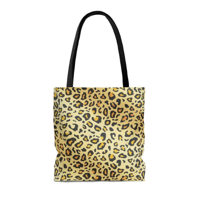 Leopard print tote bag