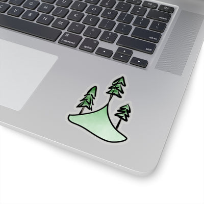 tree laptop sticker
