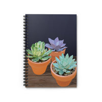 Succulent Trio Spiral Notebook