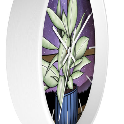Houseplant Dreams Wall Clock