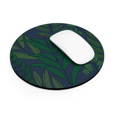 Deep Floral Mouse Pad (two shapes)