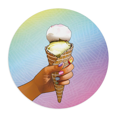 Ice Cream Mouse Pad (two shapes)