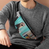 Otter Fanny Pack. Fanny pack with a funny otter design.