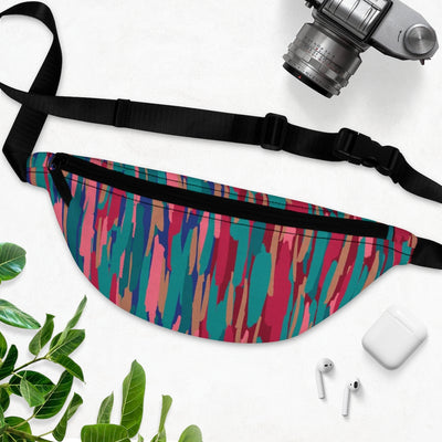 Colorful fanny pack, slim fanny pack, flat fanny pack