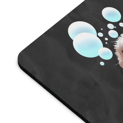 Otter Mouse Pad: Bubble Pipe (two shapes)