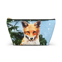 Fox Stand-Up Zip Pouch