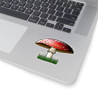 Cheerful Toadstool Sticker