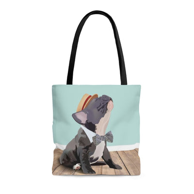 French bulldog tote bags