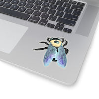bumblebee sticker, Bumble bee sticker. Bee Laptop Sticker.