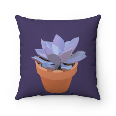 Succulent throw pillow