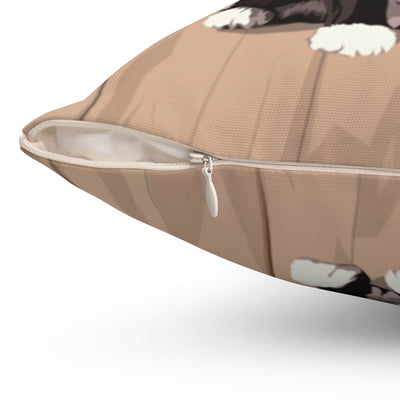 Cats: Tuxedo Cat Throw Pillow