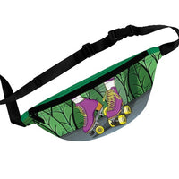 Roller Skate Fanny Pack. Fanny pack with rollerskate design.