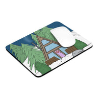 Winter Cabin Hideaway Mouse Pad (two shapes)