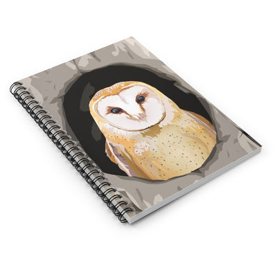gifts for bird lovers, owl notebook