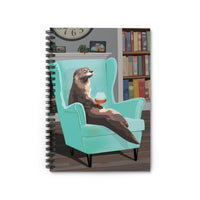 Funny otter notebook