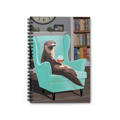 Funny otter notebook