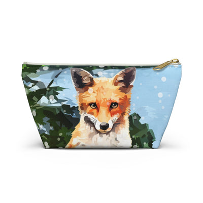 Fox Stand-Up Zip Pouch