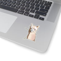 Alpaca sticker. Llama laptop sticker.