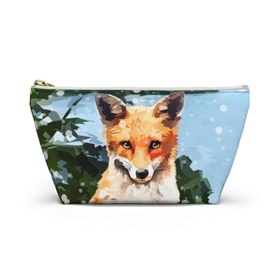 Fox Stand-Up Zip Pouch